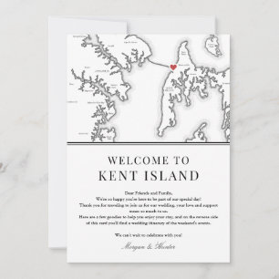Programme d'accueil du Mariage Chesapeake Bay Beac