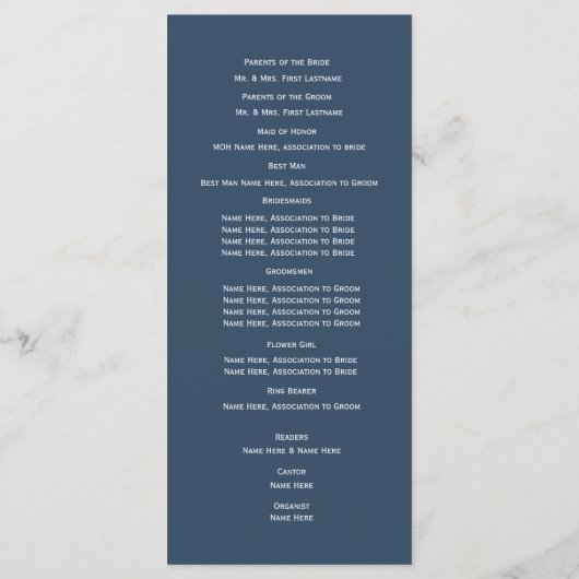 Programme d'Ancre et de mariage de cordes (Dos)