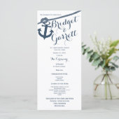 Programme d'Ancre et de mariage de cordes (Debout devant)