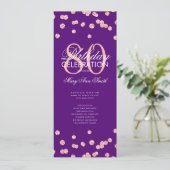 Programme d'anniversaire 80e Rose Gold Marine Part (Debout devant)