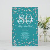 Programme d'anniversaire 80th Silver Turquoise Par (Debout devant)