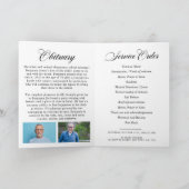 Programme Dans la mémoire aimée Photo funérailles (Intérieur)