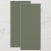 Programme d'appartements modernes de couleur vert (Devant / Derrière)