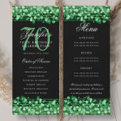 Programme de 70e anniversaire Menu Vert+Merci