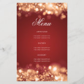 Programme de 80e anniversaire Glam Lights Red Gold (Dos)