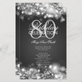 Programme de 80e anniversaire Glam Lights Silver M (Devant / Derrière)