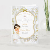 Programme de baptême et de communion pour bébé fil (Devant)