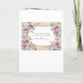 Programme de Baptism (Dos)