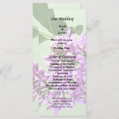 Programme De beaux lilas (Devant / Derrière)