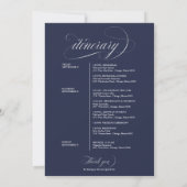 Programme de bienvenue chic pour un week-end de ma (Dos)