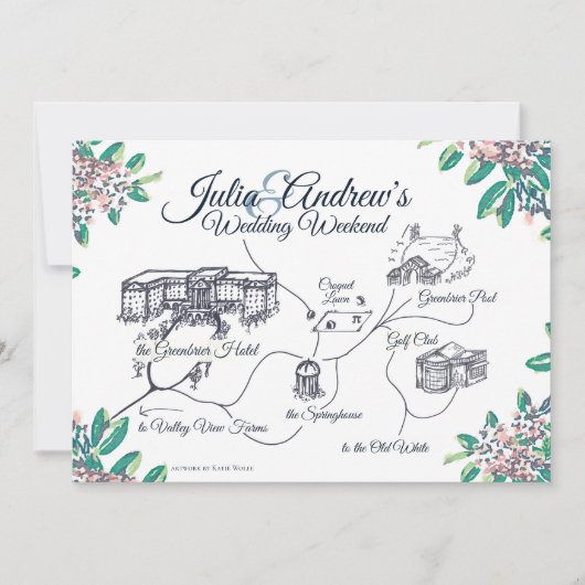 Programme de bienvenue pour Julia pour la nuit (Devant)