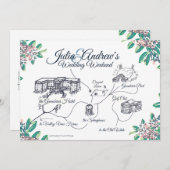 Programme de bienvenue pour Julia pour la nuit (Devant / Derrière)