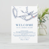 Programme de bienvenue pour un mariage à St. Georg (Debout devant)