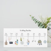 Programme de calendrier d'événement du jour de mar (Debout devant)