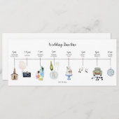 Programme de calendrier d'événement du jour de mar (Devant / Derrière)