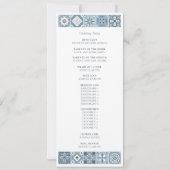 PROGRAMME DE CARREAUX ESPAGNOLS BLEU AN GREY (Dos)