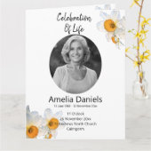 Programme de célébration de la vie de jonquille (Fleur jaune)