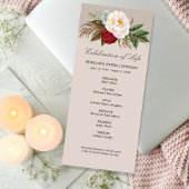 Programme de célébration de la vie de la collecte 