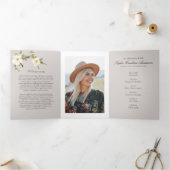 Programme de célébration de la vie de la Croix-Bla (Intérieur)