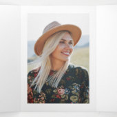 Programme de célébration de la vie de la Croix-Bla (Intérieur au milieu)