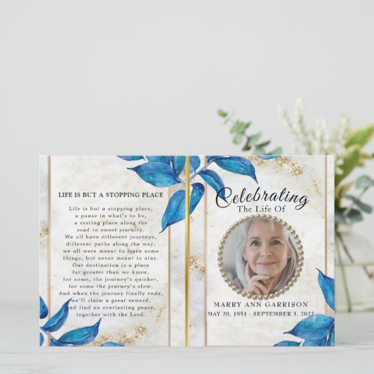 Programme de célébration de la vie de luxe (Debout devant)