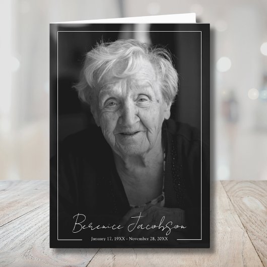 Programme De Célébration De La Vie En Mémorial Fun