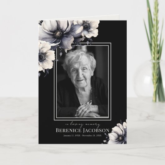 Programme De Célébration De La Vie En Mémorial Fun (Devant)