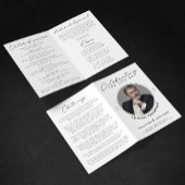 Programme de célébration de la vie Service commémo