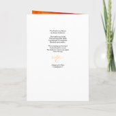 Programme de célébration de la vie Sunset Ocean Ho (Dos)