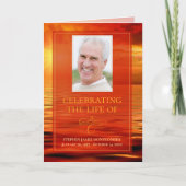 Programme de célébration de la vie Sunset Ocean Ho (Devant)