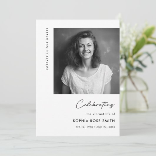 Programme de célébration de l'ordre funéraire de l (Debout devant)