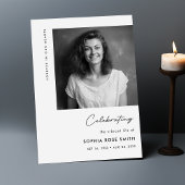 Programme de célébration de l'ordre funéraire de l