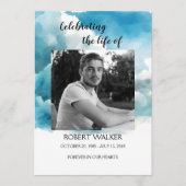 Programme de célébrations de l'Ordre bleu du servi (Devant)