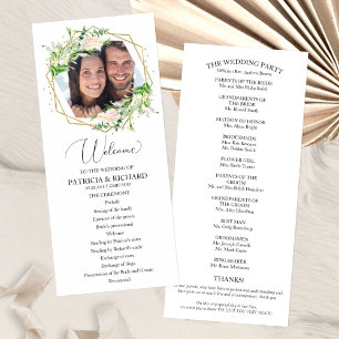 Programme de cérémonie de bienvenue pour les Maria