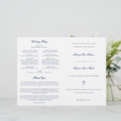 Programme de cérémonie de la Messe des Mariages ca (Debout devant)