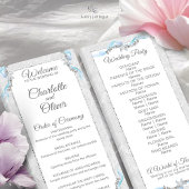 Programme de cérémonie de mariage Starfish Beach