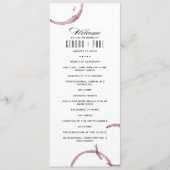 Programme de Cérémonie de Vignoble Vignoble Stains (Devant)