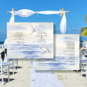 Programme de cérémonie des Mariages d'aquarelle Oc