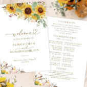 Programme de cérémonie des Mariages de automne cit