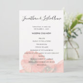 Programme de cérémonie des Mariages de fleurs de p (Debout devant)