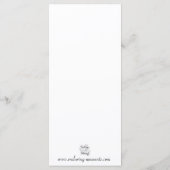 Programme de cérémonie des Mariages de Ganesh (Dos)