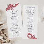 Programme de cérémonie des Mariages de Harborside