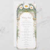 Programme de cérémonie des Mariages de marais (Dos)