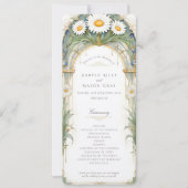 Programme de cérémonie des Mariages de marais (Devant)