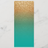 Programme de cérémonie des Mariages de Parties sci (Dos)