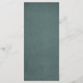 Programme de cérémonie des Mariages forestiers Pin (Dos)