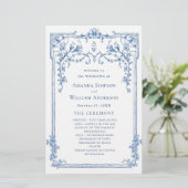 Programme de cérémonie des Mariages ornés du Victo (Debout devant)