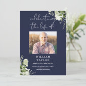 Programme de cérémonie funéraire de la marine comm (Debout devant)