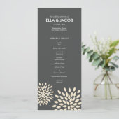 Programme de cérémonie // Pétales de poches // Van (Debout devant)