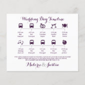 Programme de chronologie du Mariage d'icône (Devant)